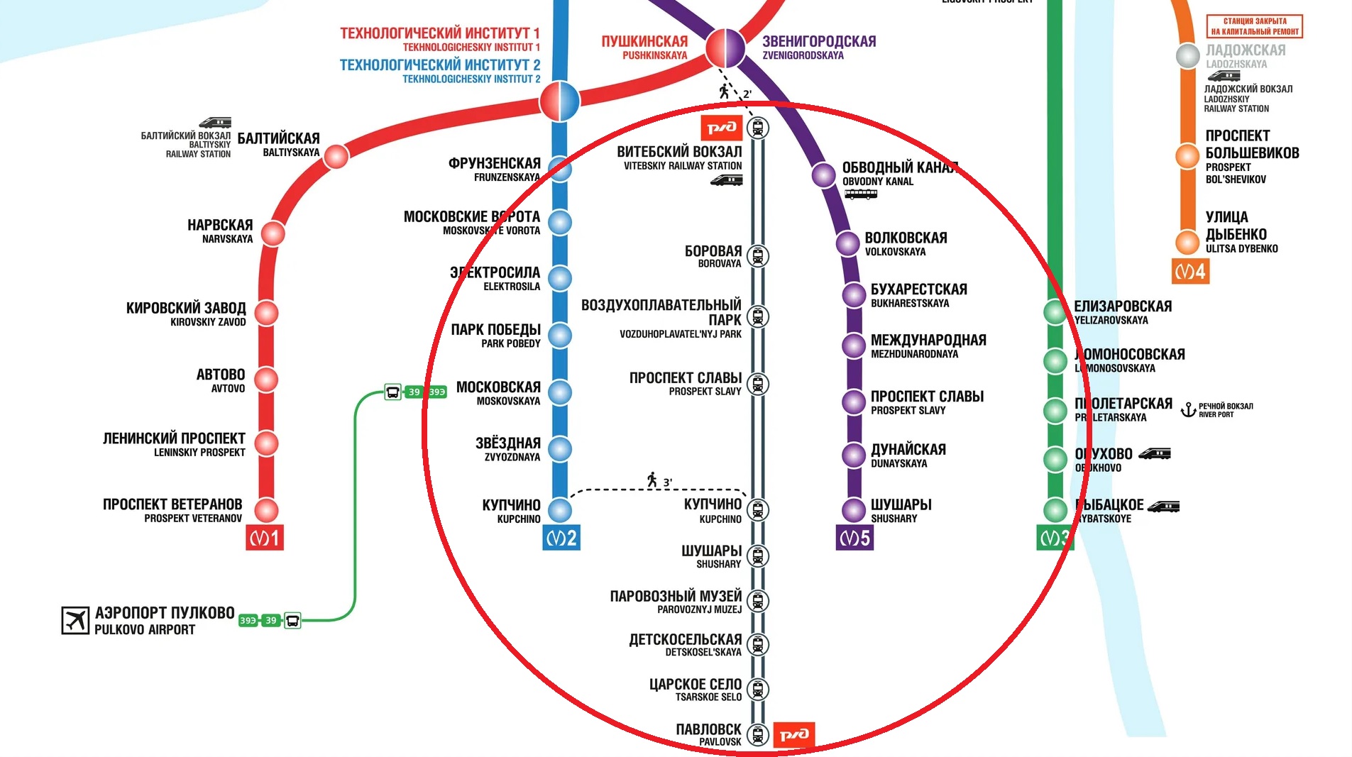 метро санкт петербурга карта 2022